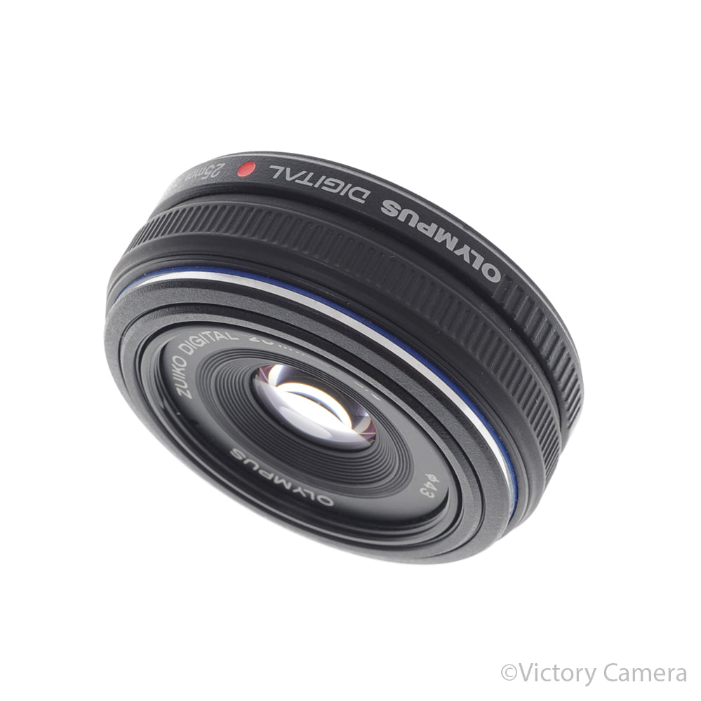 Olympus Zuiko Digital 25mm f2.8 Pancake Prime Lens for Four Thirds [EXC+] image 1