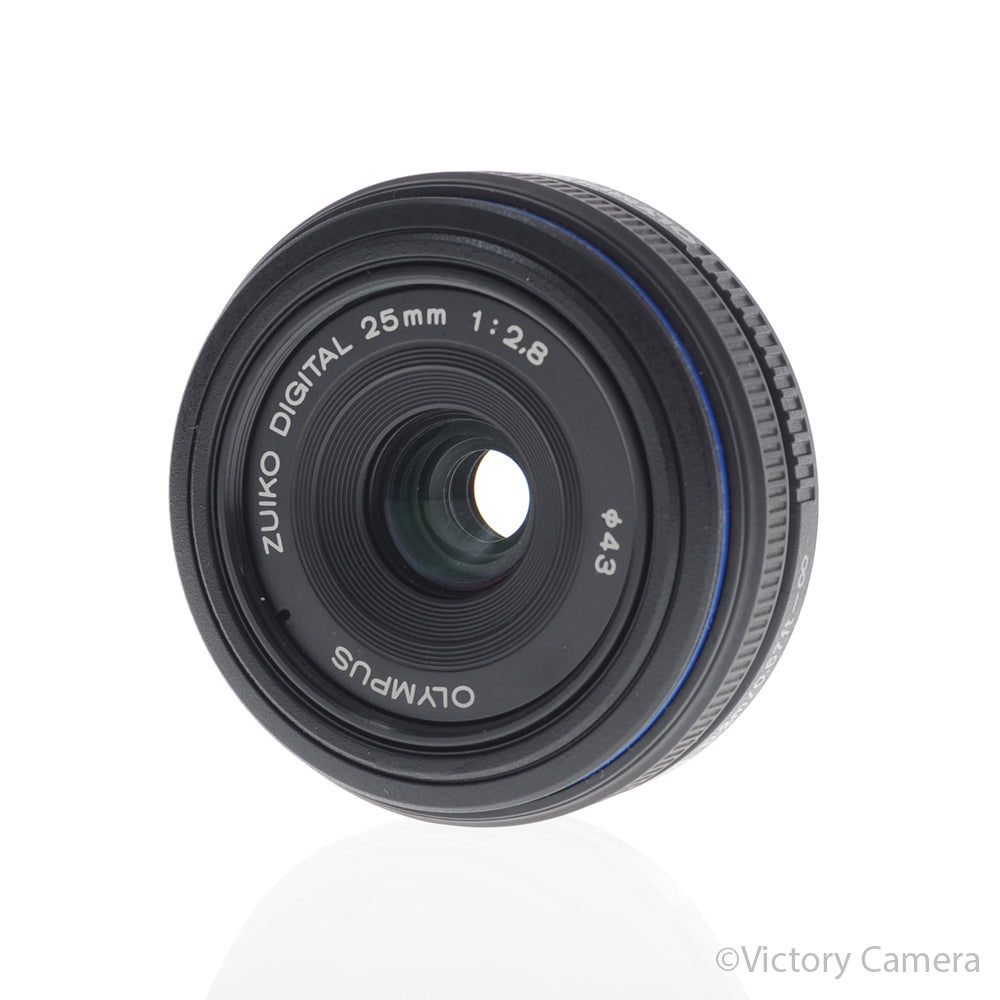 Olympus Zuiko Digital 25mm f2.8 Pancake Prime Lens for Four Thirds [EXC+] image 2