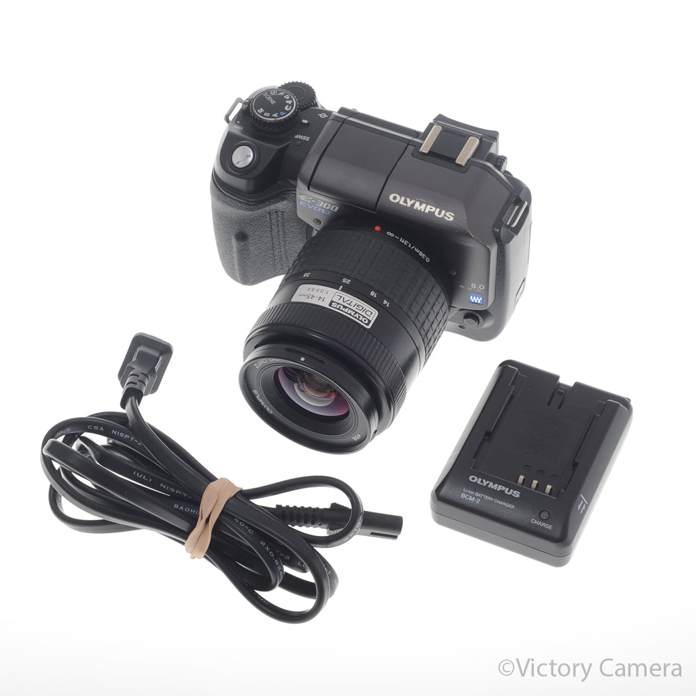 Olympus EVOLT E-300 8MP DSLR Camera w/ 14-45mm Zoom Lens [EXC] image 5