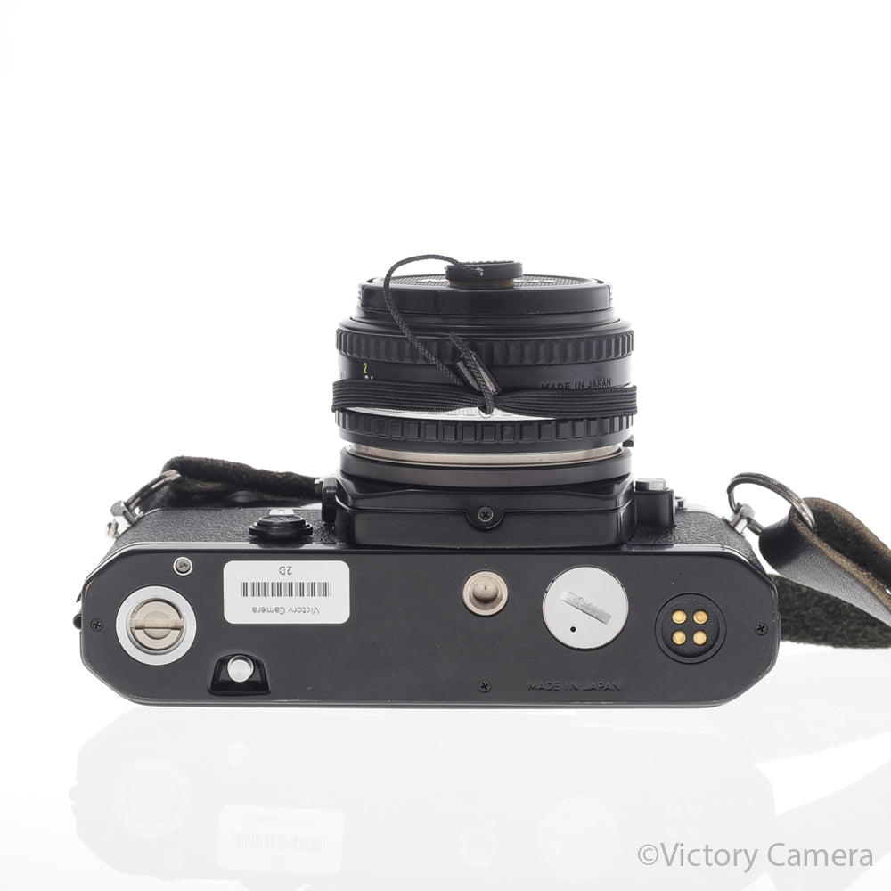 Nikon FE Black 35mm Film Camera with 50mm f1.8 AI-S Lens [EXC+] image 4