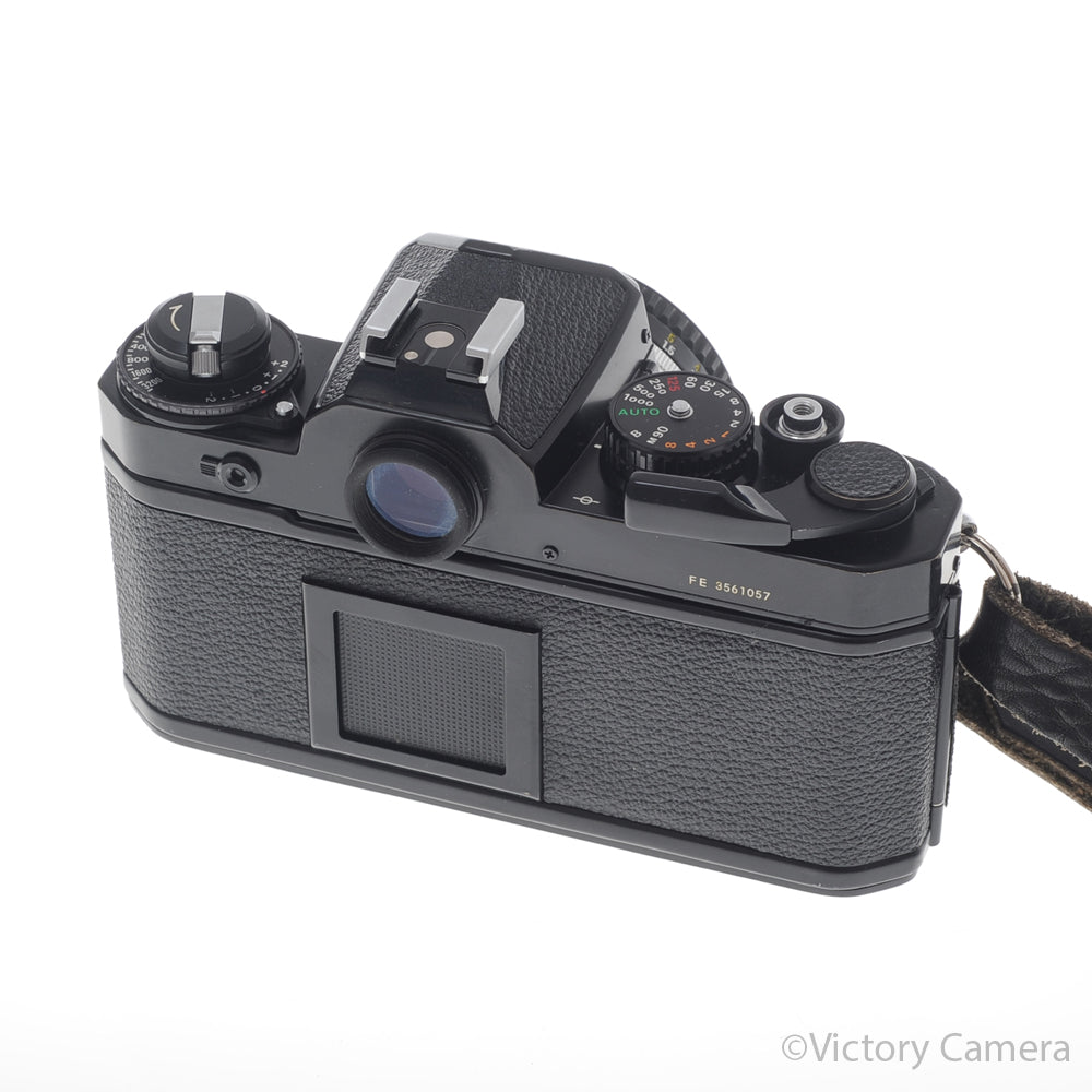 Nikon FE Black 35mm Film Camera with 50mm f1.8 AI-S Lens [EXC+] image 3