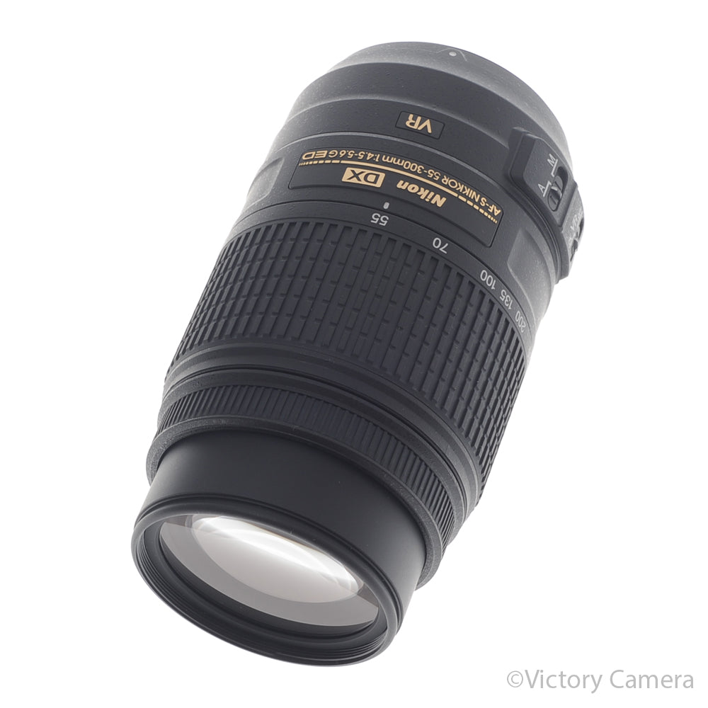 Nikon Nikkor AF-S 55-300mm f4.5-5.6 ED VR DX Telephoto Zoom Lens [EXC+] - Victory Camera