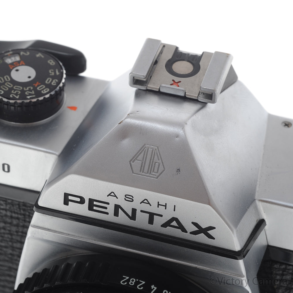 Pentax K1000 Chrome 35mm Film Camera w/ 50mm f2 Lens [EXC] image 6