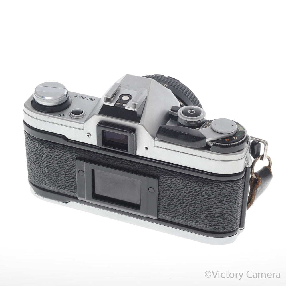Canon AE-1 35mm Chrome Camera w/ 50mm f1.8 Prime Lens [EXC+] image 3