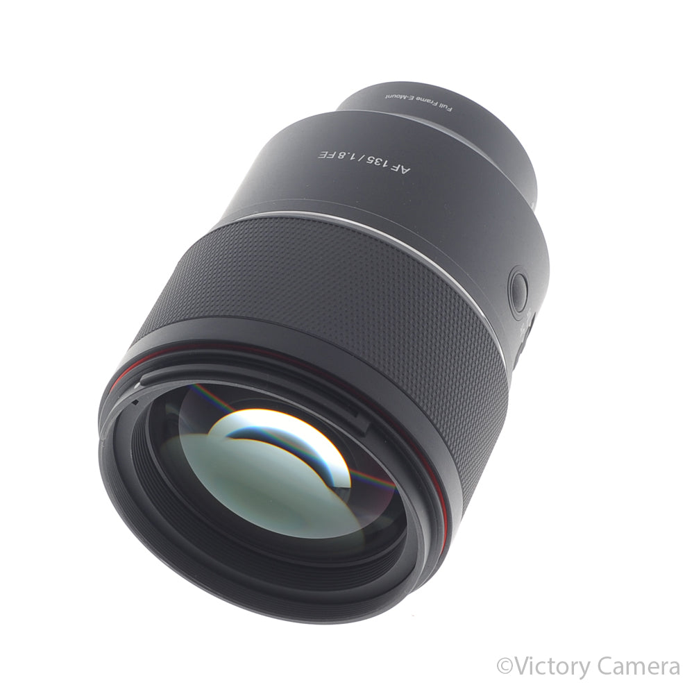 Samyang 135mm f1.8 FE Telephoto Prime Lens for Sony E Mount [MINT-] image 1