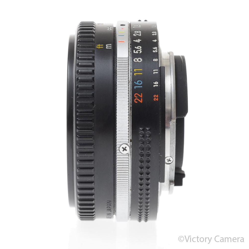 Nikkor 50mm f1.8 AI-s Pancake Lens [EXC+] - Victory Camera