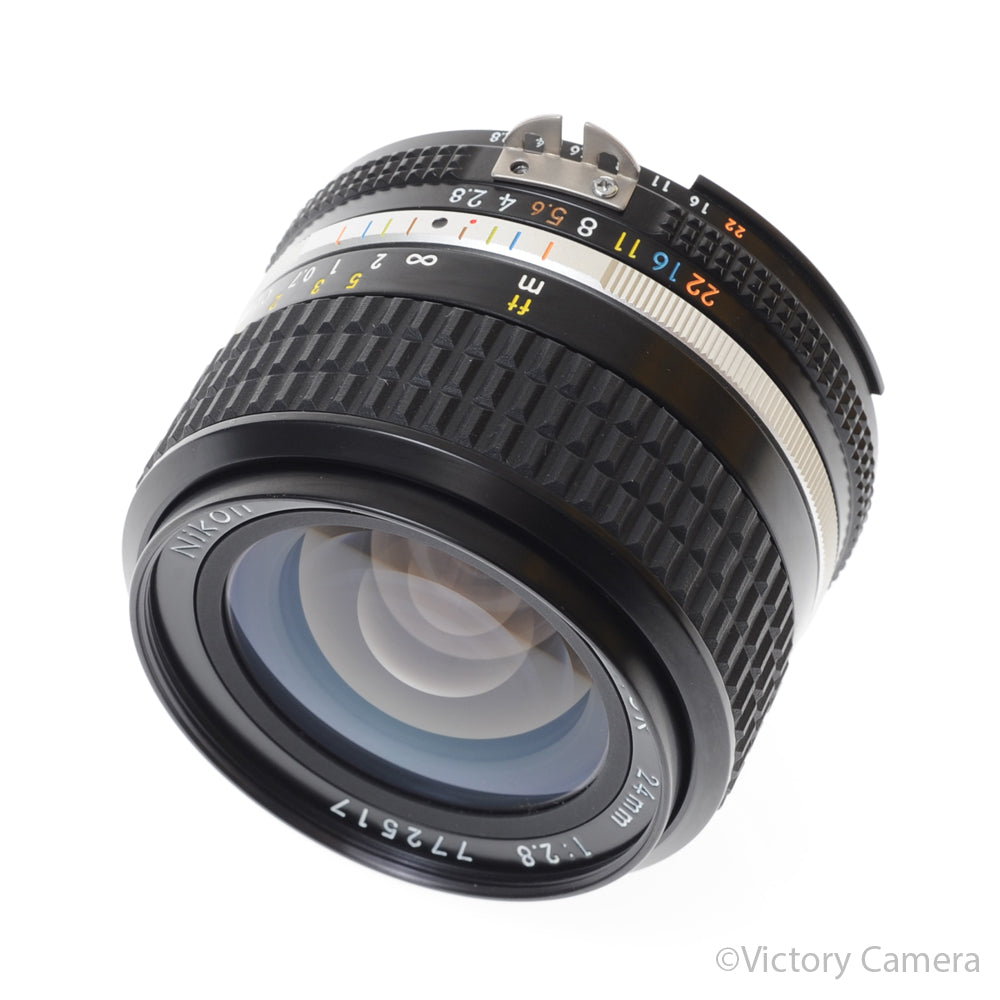 Nikon Nikkor 24mm f2.8 AI-S Wide Angle Lens [EXC+] image 1