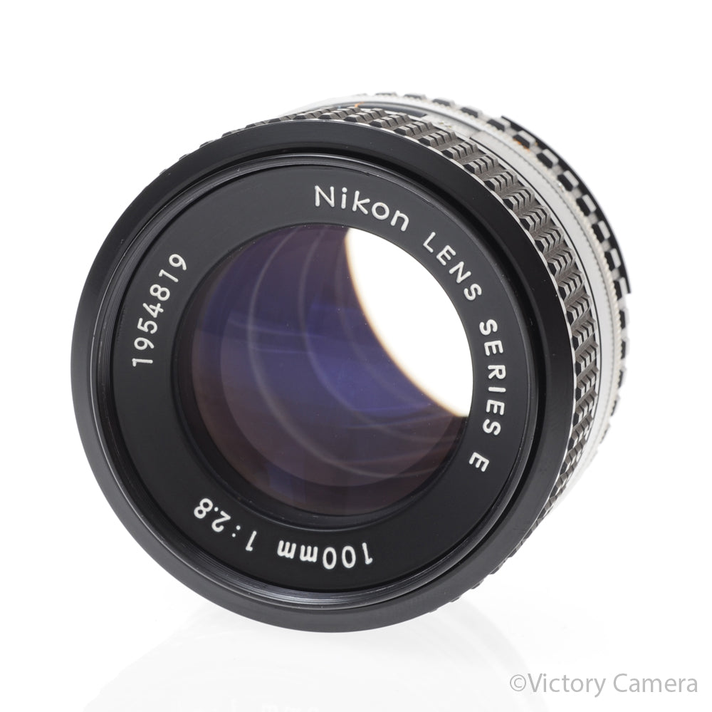 Nikon Series E 100mm f2.8 AI-S Telephoto Prime Lens [EXC+]