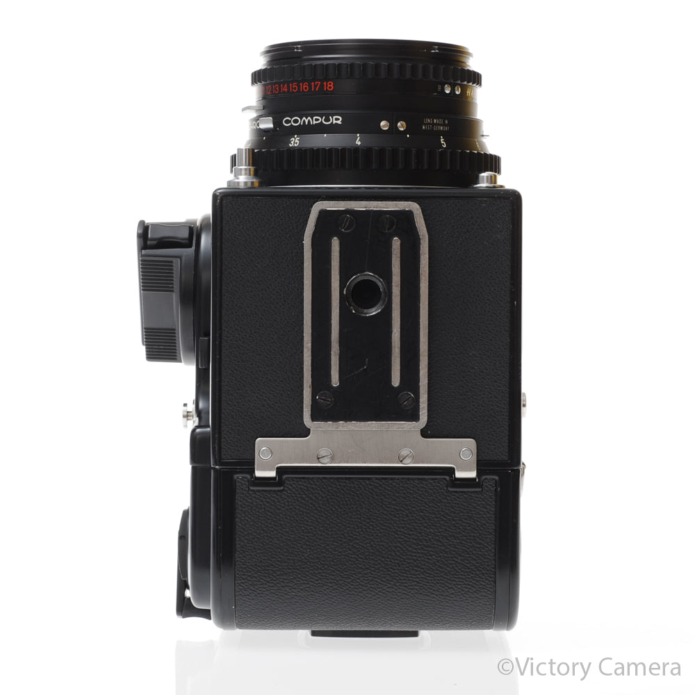 Hasselblad 500c/m Black Medium Format Camera w/ 80mm T* Lens A12 [EXC] - Victory Camera