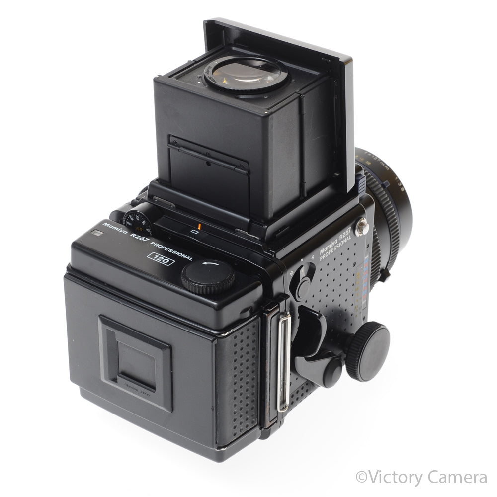 Mamiya RZ67 Pro 6x7 Camera w/ WLF, 127mm f3.8 Lens 120 Back [EXC] - Victory Camera