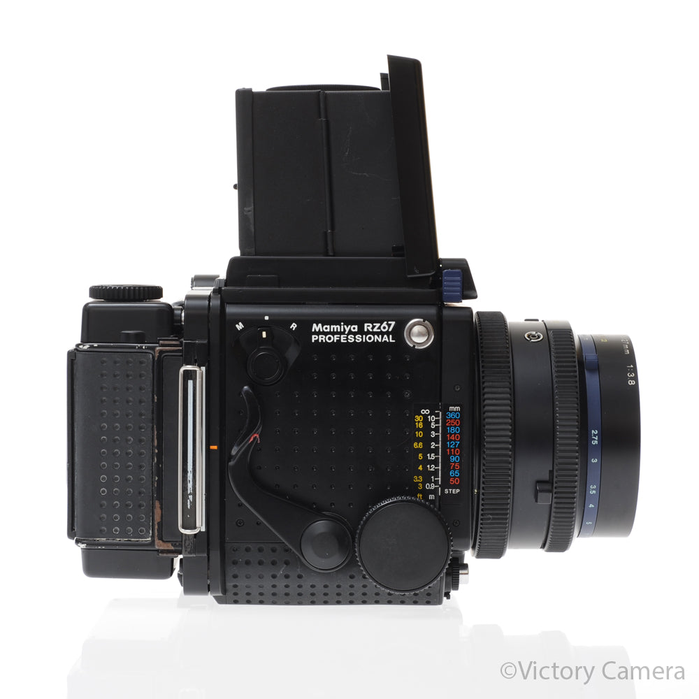 Mamiya RZ67 Pro 6x7 Camera w/ WLF, 127mm f3.8 Lens 120 Back [EXC] - Victory Camera