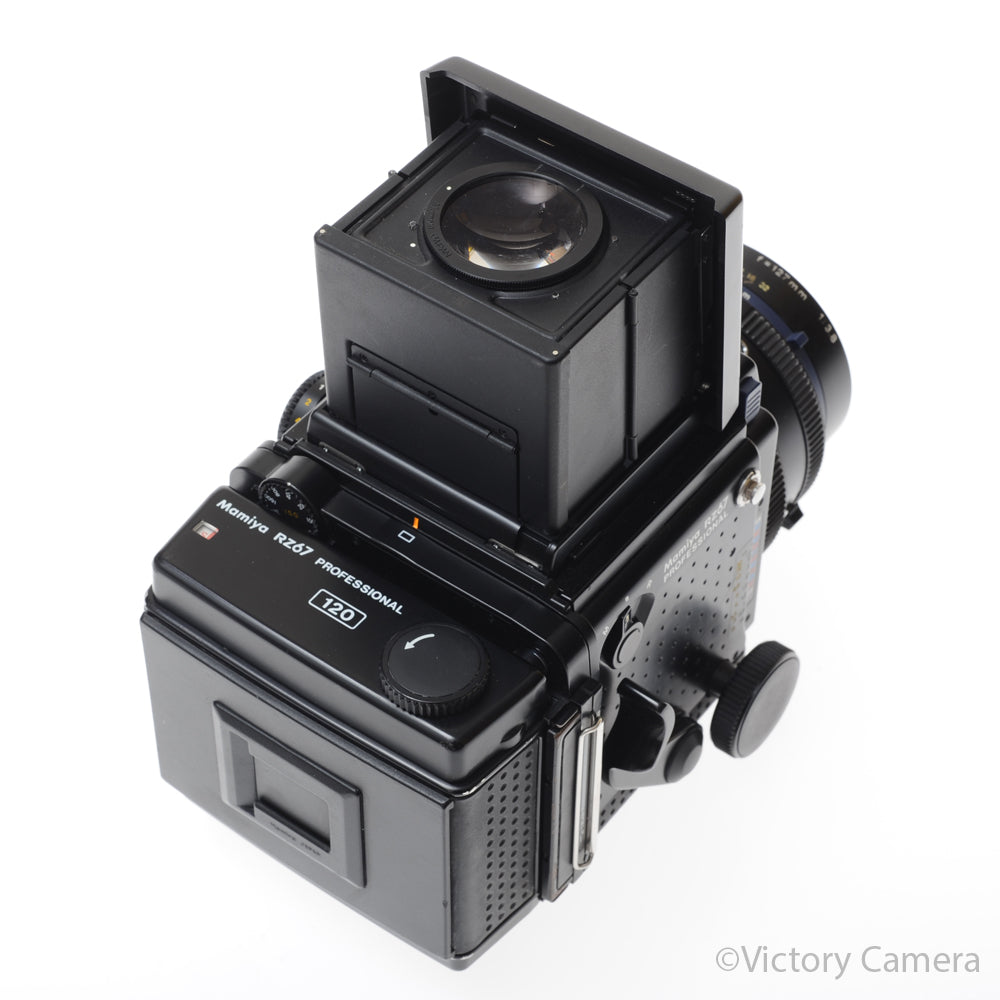 Mamiya RZ67 Pro 6x7 Camera w/ WLF, 127mm f3.8 Lens 120 Back [EXC] - Victory Camera