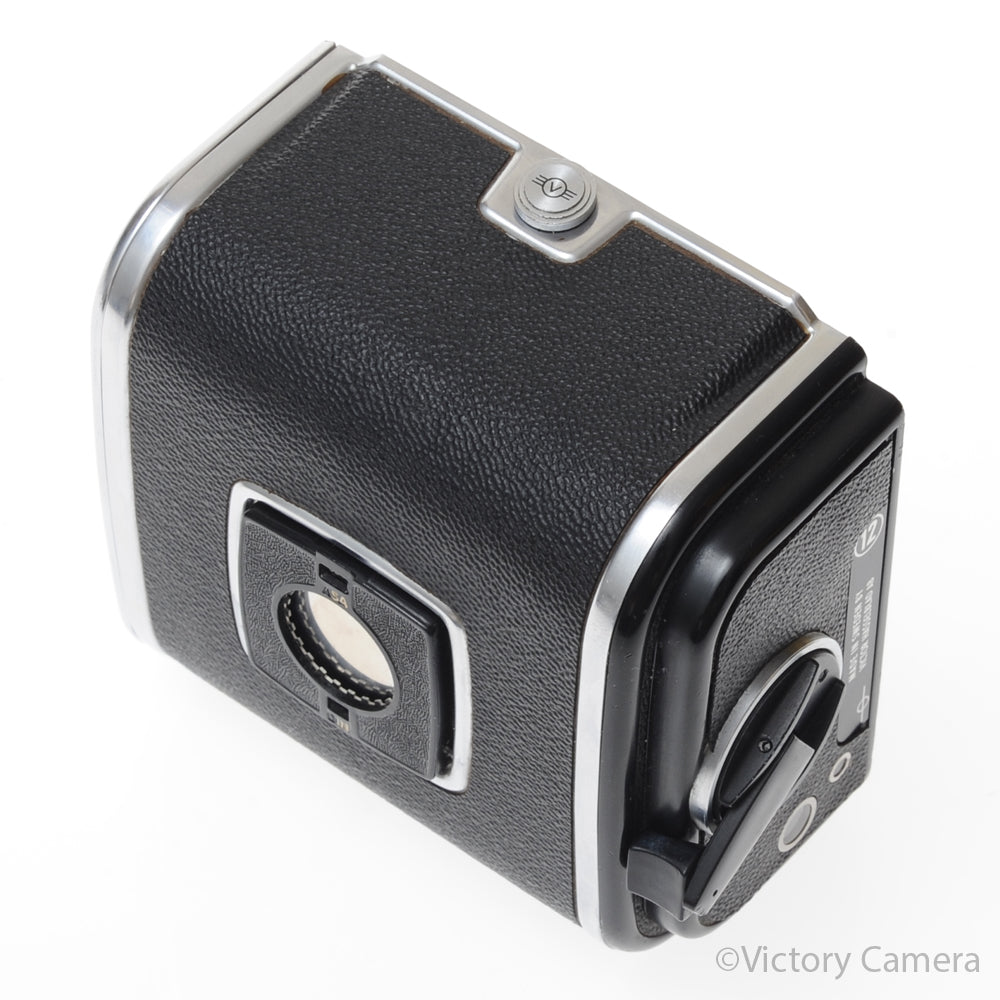 Hasselblad A12 Camera Chrome / Black "Panda"  Film Back [GOOD] image 4