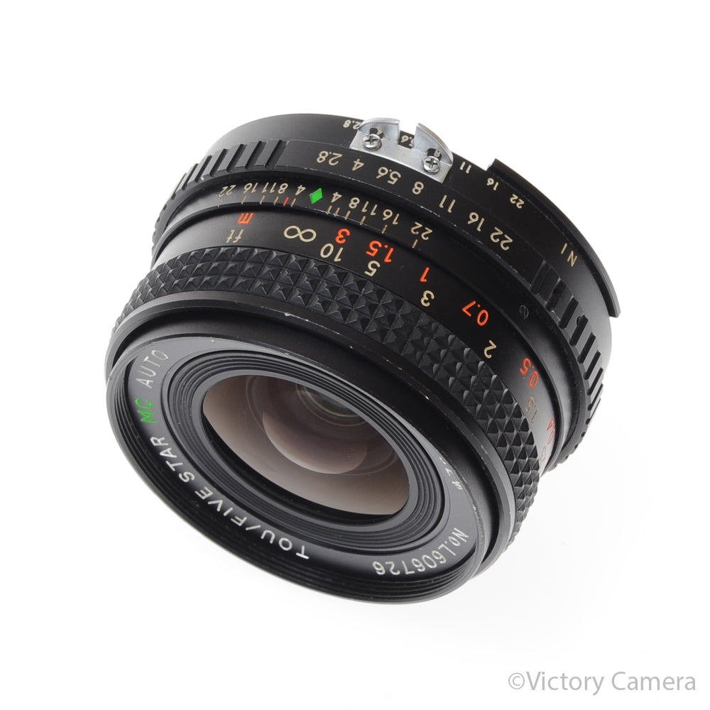 Tou/Five Star Auto Wide Angle 28mm f2.8 Macro Lens Nikon AI [EXC] - Victory Camera