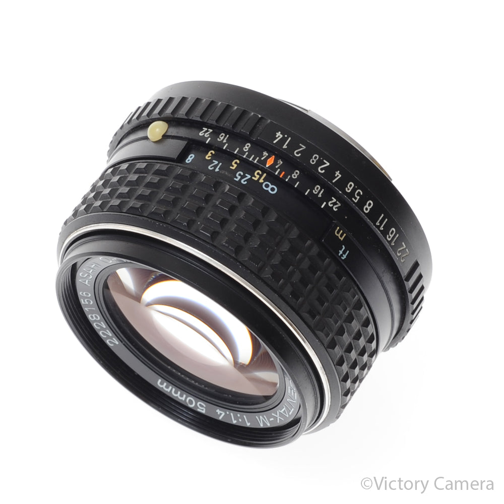 Pentax SMC 50mm f1.4 Prime Lens for K Mount [GOOD] - Victory Camera