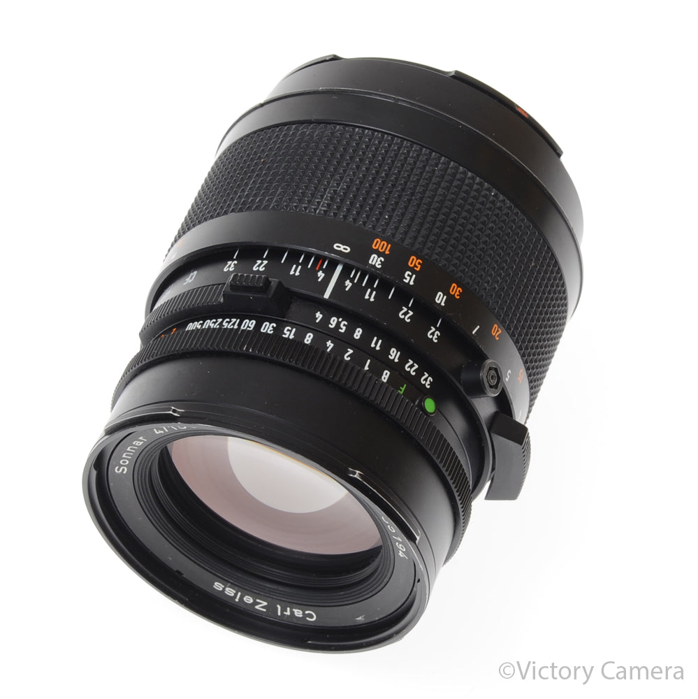 Hasselblad 150mm f4.0 Sonnar CF T* Black Portrait Lens [EXC-] - Victory Camera
