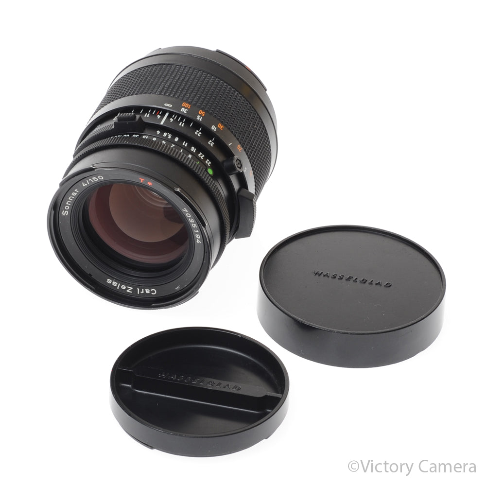 Hasselblad 150mm f4.0 Sonnar CF T* Black Portrait Lens [EXC-] image 4