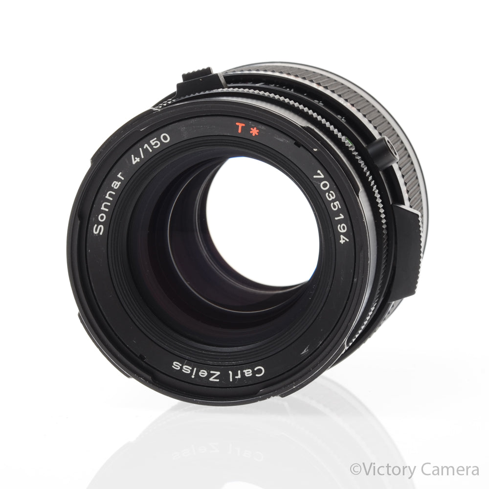 Hasselblad 150mm f4.0 Sonnar CF T* Black Portrait Lens [EXC-] image 2