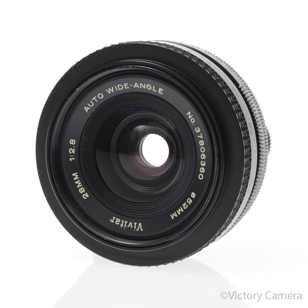 Vivitar 28mm f2.8 Wide Angle Lens for Pentax M42 Screw Mount [EXC-] - Victory Camera