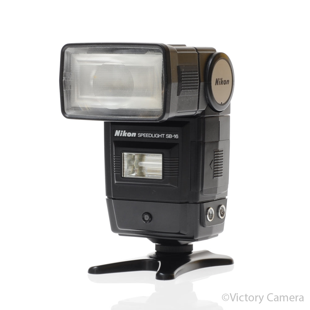 Nikon SB-16 SB-16B Speedlight Flash with AS-9 Standard Foot [EXC] image 1