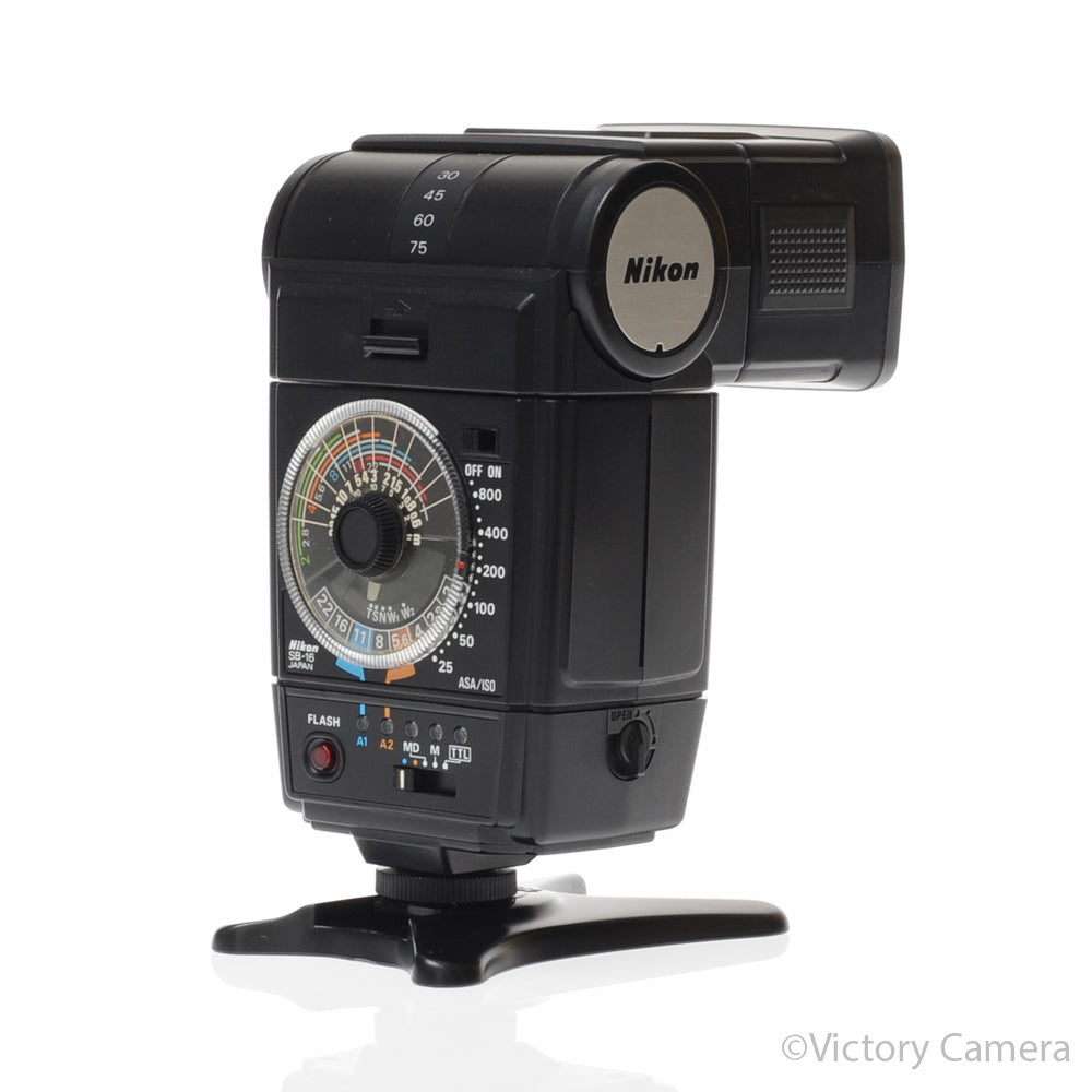 Nikon SB-16 SB-16B Speedlight Flash with AS-9 Standard Foot [EXC] image 2