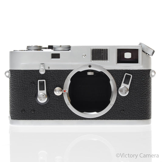 Leica M4 Classic Chrome 35mm Rangefinder Camera Body -YYE CLA- [EXC] image 2