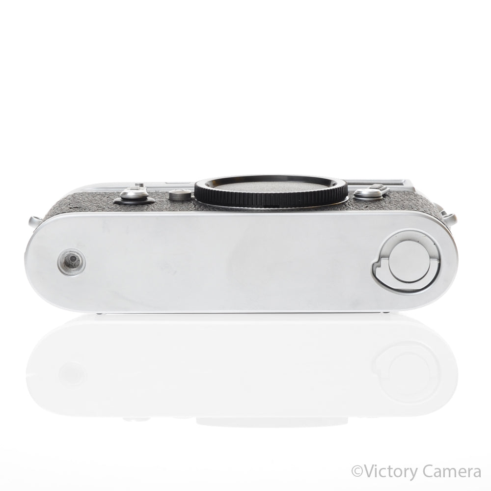 Leica M4 Classic Chrome 35mm Rangefinder Camera Body -YYE CLA- [EXC] image 5