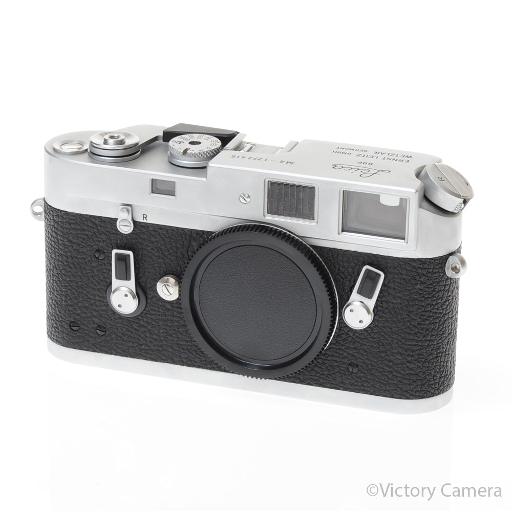 Leica M4 Classic Chrome 35mm Rangefinder Camera Body -YYE CLA- [EXC] image 3