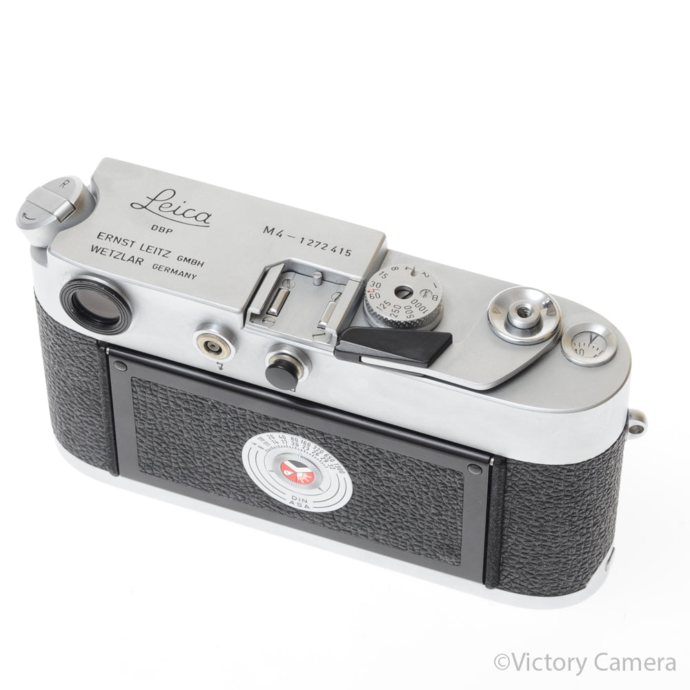 Leica M4 Classic Chrome 35mm Rangefinder Camera Body -YYE CLA- [EXC]