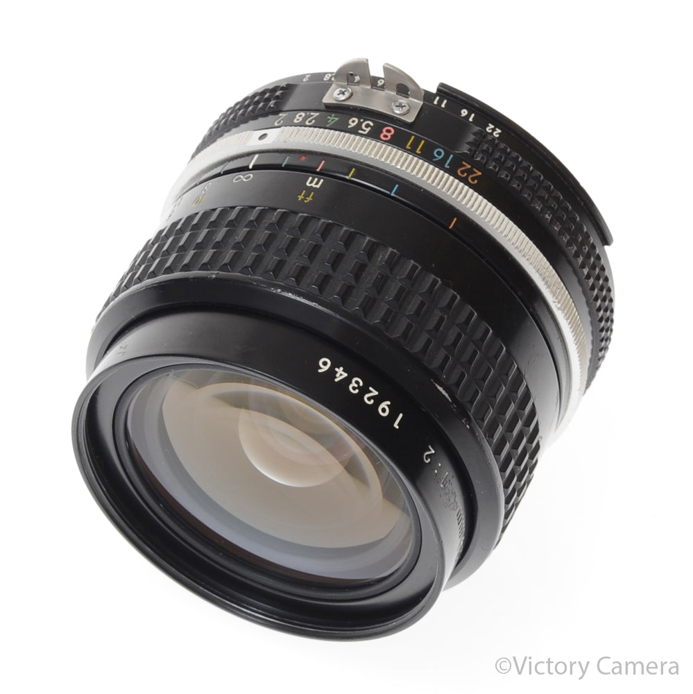 Nikon Nikkor 24mm f2 AI-S Fast Wide Angle Lens [EXC] - Victory Camera