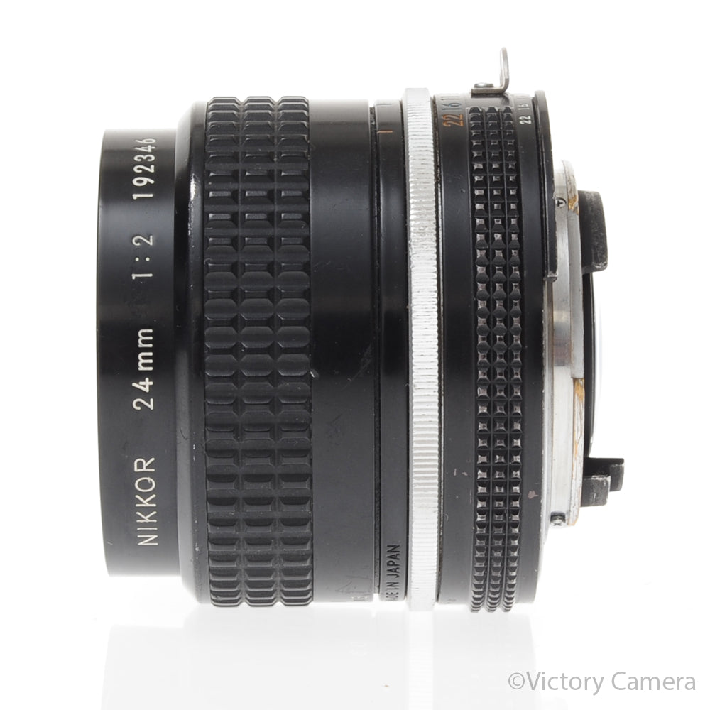 Nikon Nikkor 24mm f2 AI-S Fast Wide Angle Lens [EXC] image 4