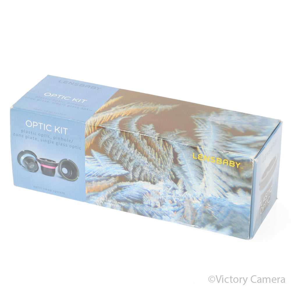 Lensbaby Optic Swap Kit for System: Zone Plate, Pine Hole, Glass [MINT-] image 5
