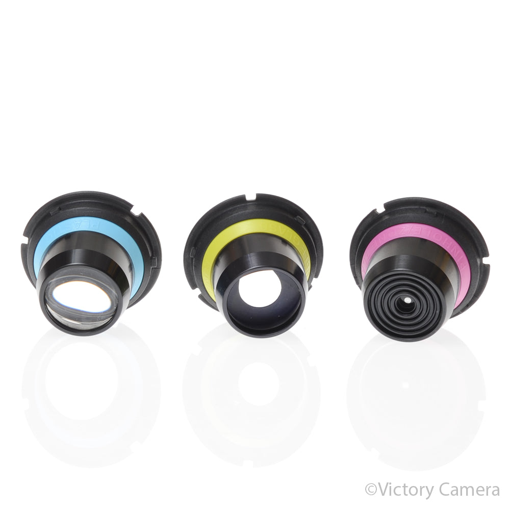 Lensbaby Optic Swap Kit for System: Zone Plate, Pine Hole, Glass [MINT-] - Victory Camera