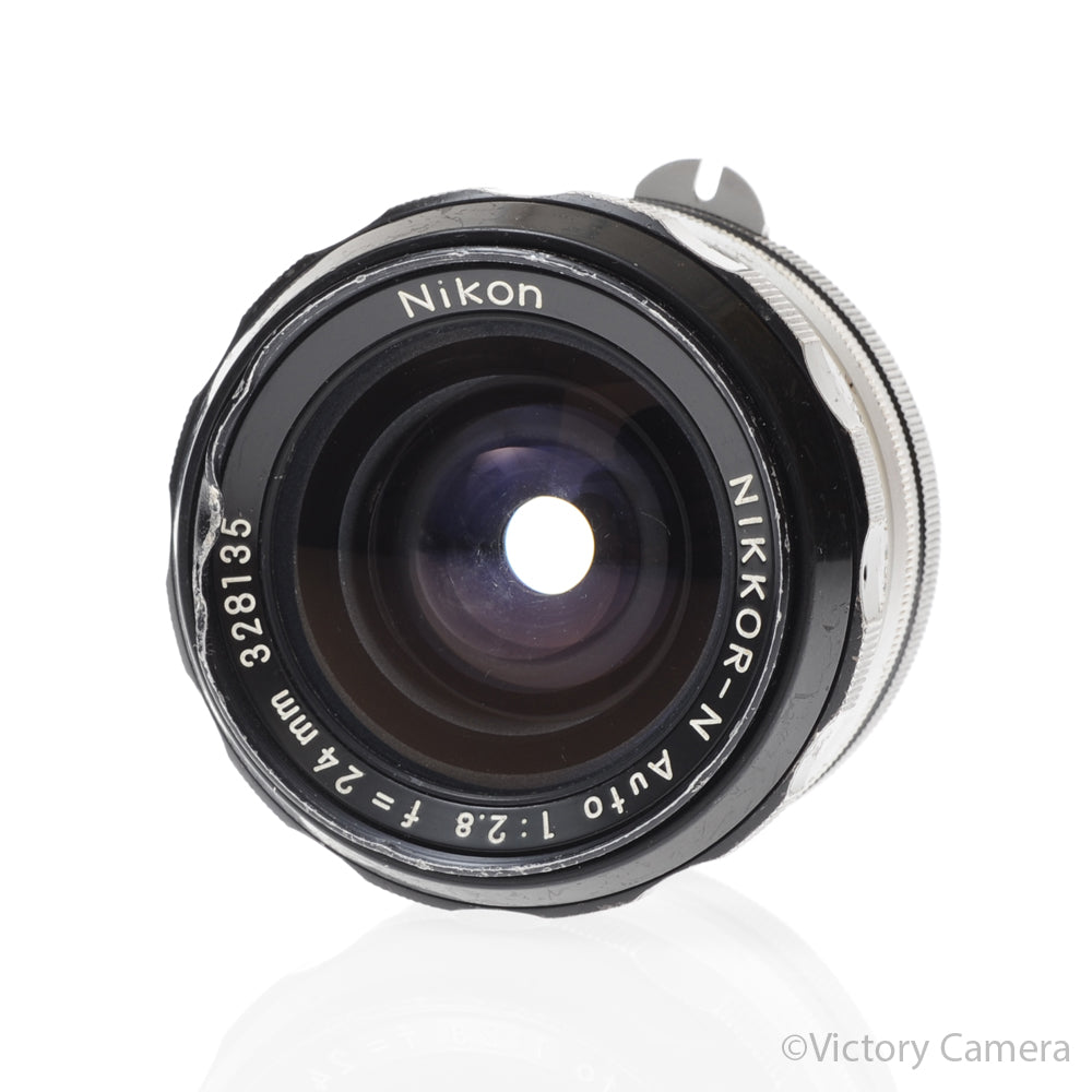 Nikon Nikkor-N 24mm f2.8 Non-AI Photomic Wide Angle Lens [GOOD] image 2