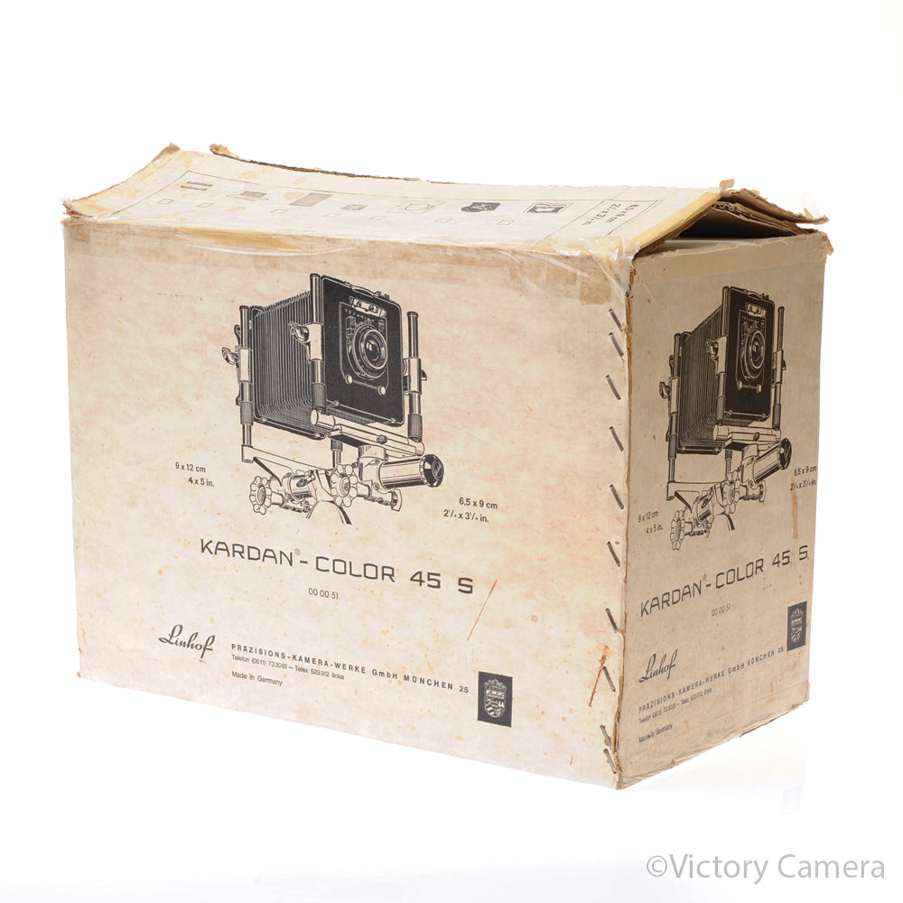 Linhof Kardan - Color 45 S 4x5 Rail View Camera [MINT-] - Victory Camera