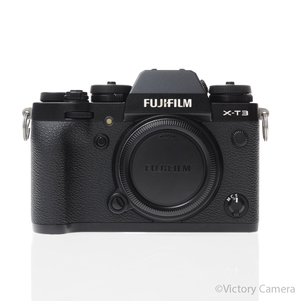 FUJI Fujifilm X-T3 XT3 26.1MP Black Mirrorless Camera Body [EXC+] image 1