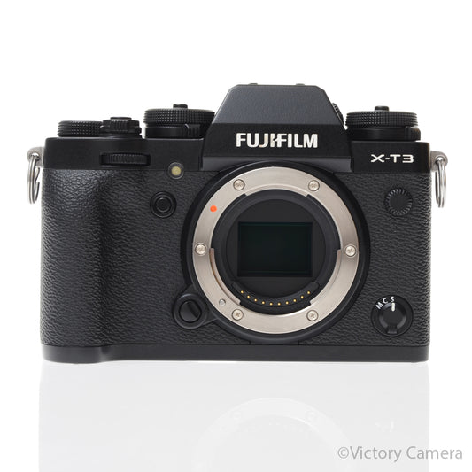 FUJI Fujifilm X-T3 XT3 26.1MP Black Mirrorless Camera Body [EXC+] image 2