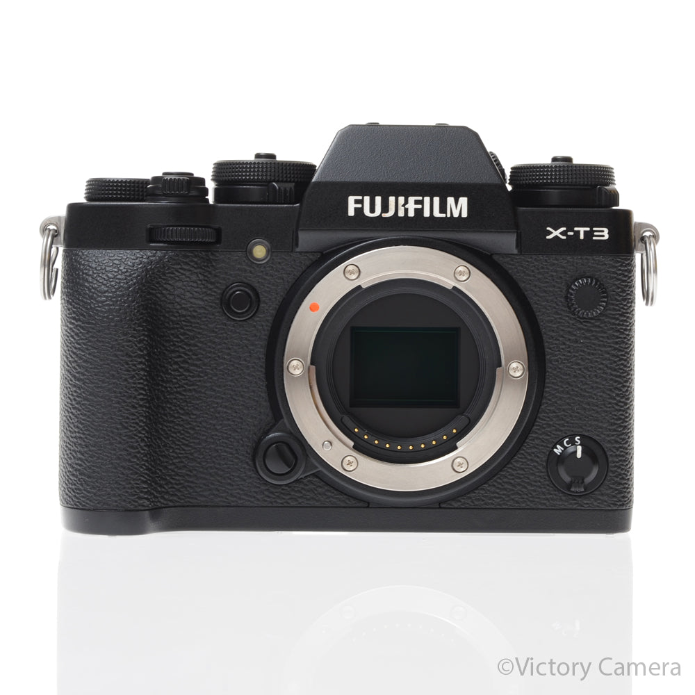 FUJI Fujifilm X-T3 XT3 26.1MP Black Mirrorless Camera Body [EXC+] image 2