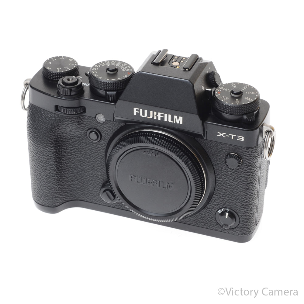 FUJI Fujifilm X-T3 XT3 26.1MP Black Mirrorless Camera Body [EXC+] image 3