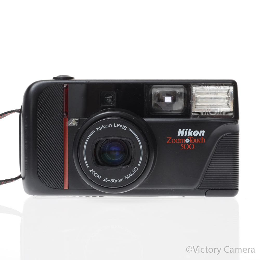 Nikon Zoom Touch 500 35mm Point & Shoot Film Camera w/ 35-80mm Zoom Lens [EXC-] image 1