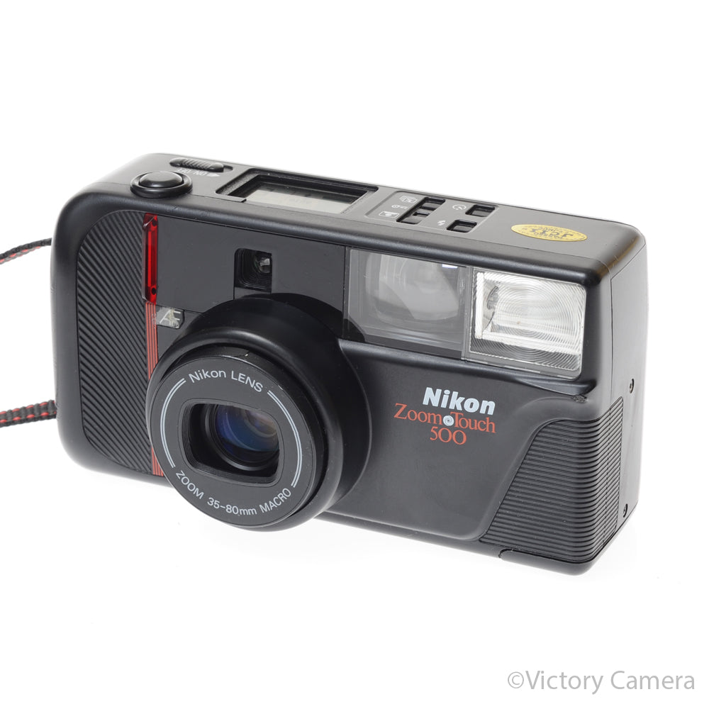 Nikon Zoom Touch 500 35mm Point & Shoot Film Camera w/ 35-80mm Zoom Lens [EXC-] image 2