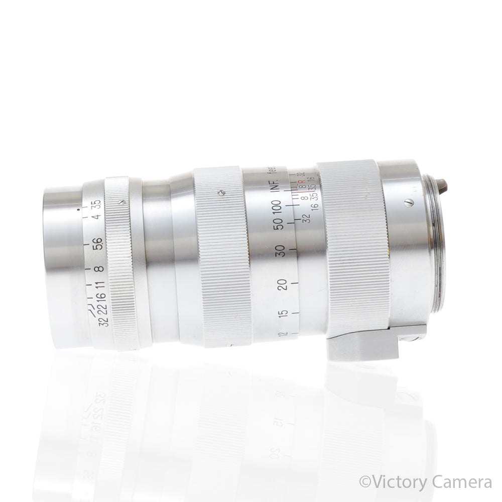 Nikon Nikkor-Q.C 13.5cm 135mm f3.5 S Mount Rangefinder Lens [EXC-] image 4