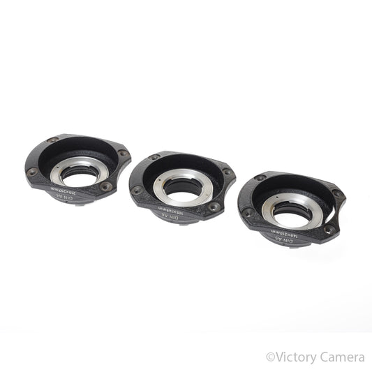 Leica Leitz BOOWU-M Four Legged Copy Stand 3 Adapters [EXC+] image 2