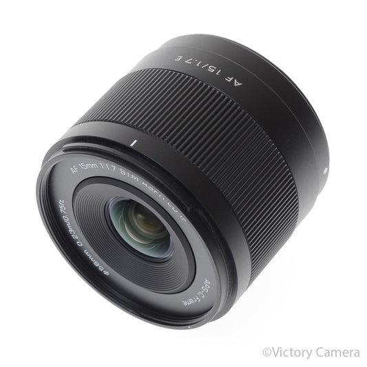 Viltrox AF 15mm f1.7 STM ASPH ED IF Wide Lens for APS-C Sony E [MINT-] image 1