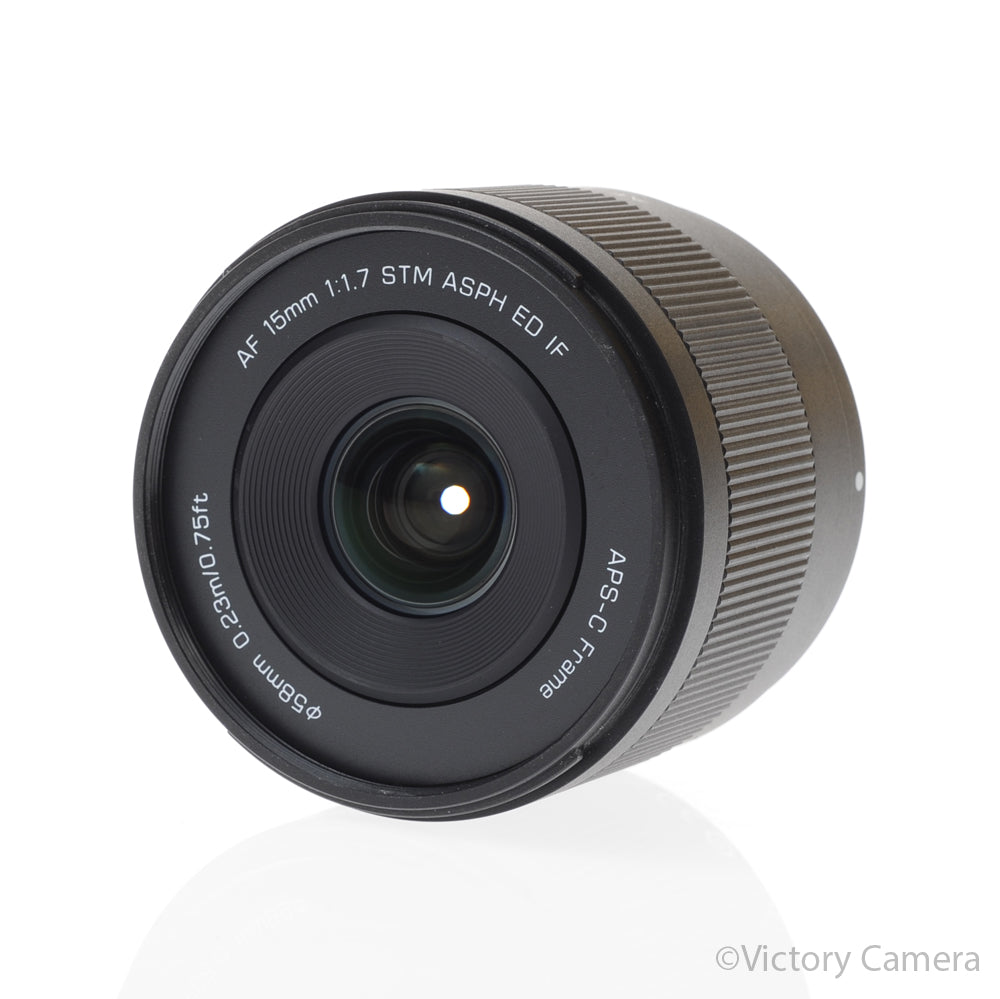 Viltrox AF 15mm f1.7 STM ASPH ED IF Wide Lens for APS-C Sony E [MINT-] image 2
