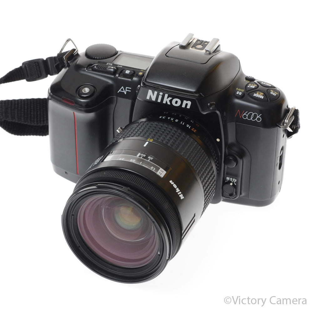 Nikon N6006 6000 AF Film SLR Camera w/ 28-85mm Zoom Lens [EXC-] image 2
