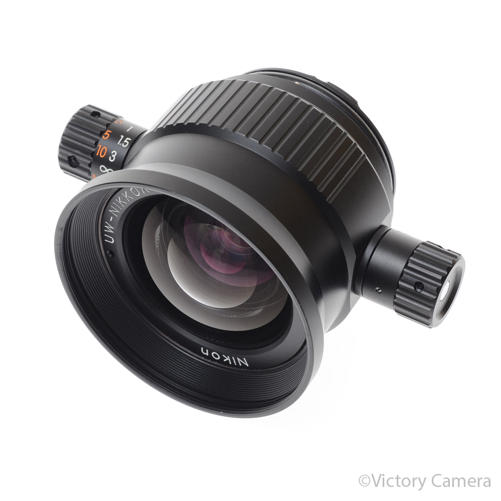 Nikon UW-Nikkor 20mm f2.8 Underwater Lens w/ Finder [EXC+] - Victory Camera