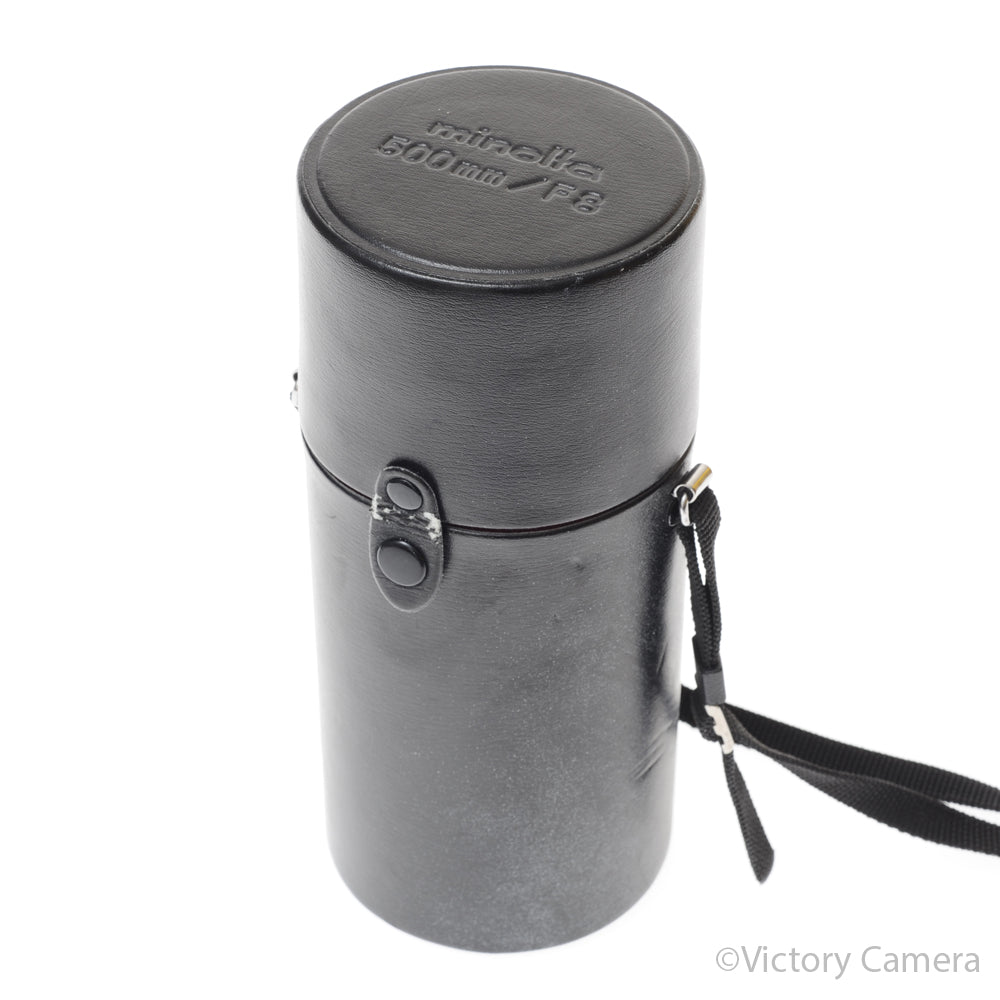 Minolta RF Rokkor-X 500mm f8 Telephoto Mirror Lens [EXC] - Victory Camera