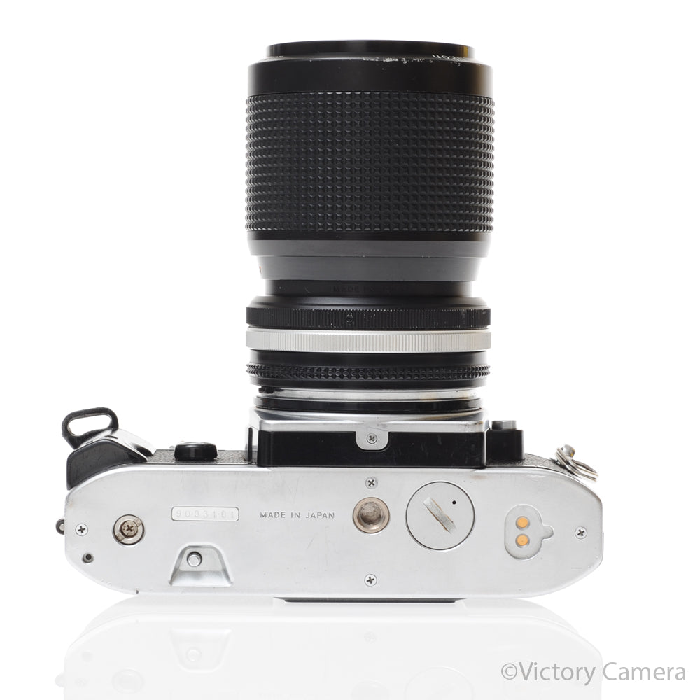 Nikon FG Chrome Camera w/ 35-105mm Zoom Lens [GOOD] - Victory Camera