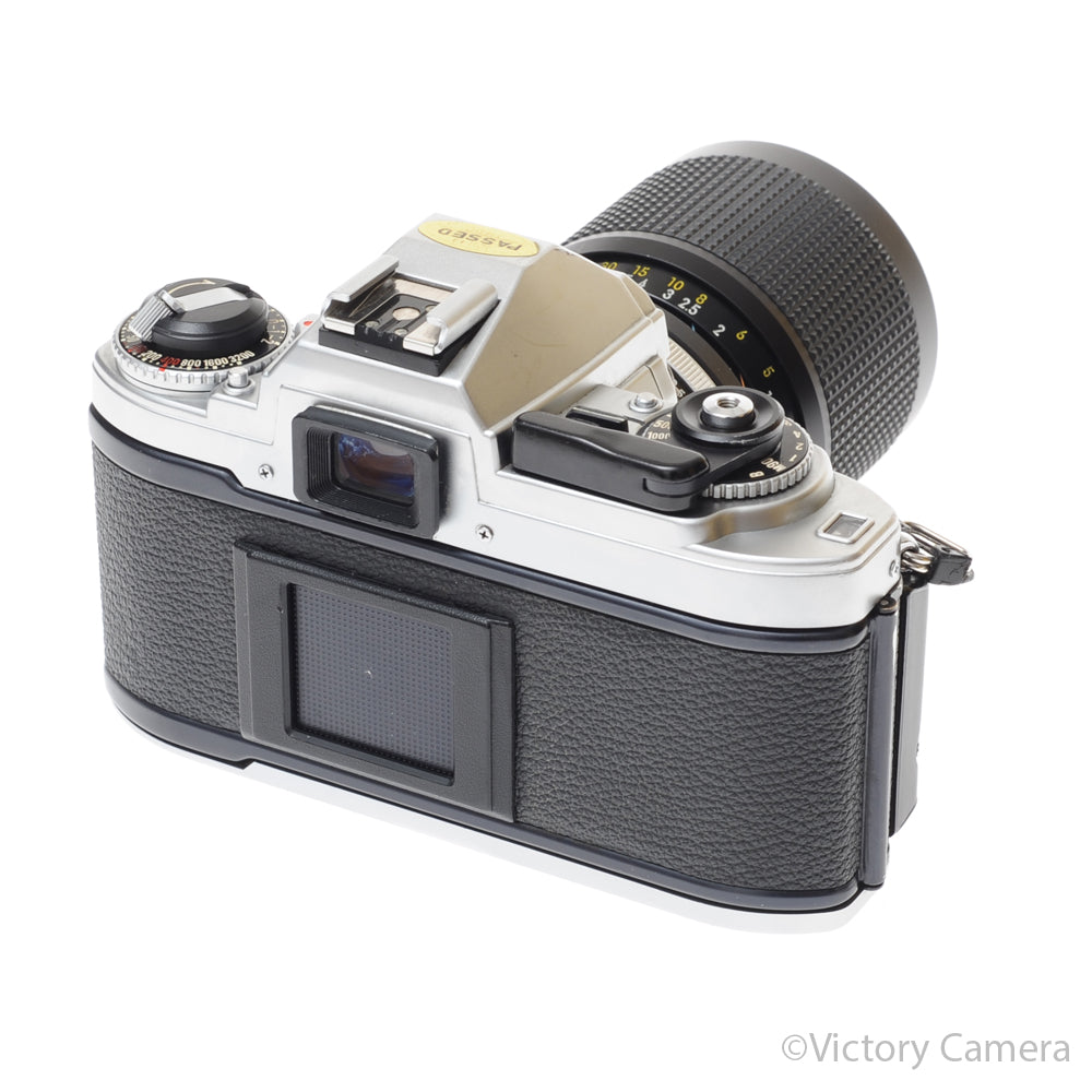 Nikon FG Chrome Camera w/ 35-105mm Zoom Lens [GOOD] - Victory Camera